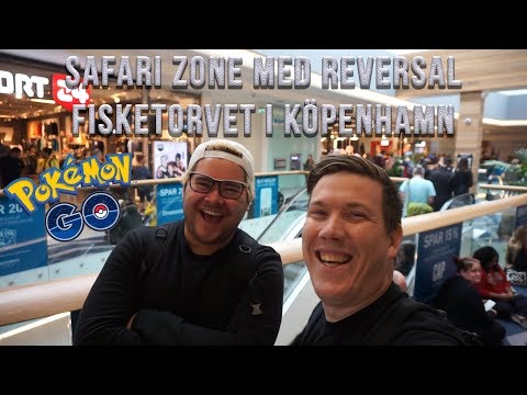 SAFARI ZONE PÅ FISKETORVET (KÖPENHAMN) | TRÄFFAR REVERSAL | EPISKA SPAWNS OCH EVENT-ÄGG!