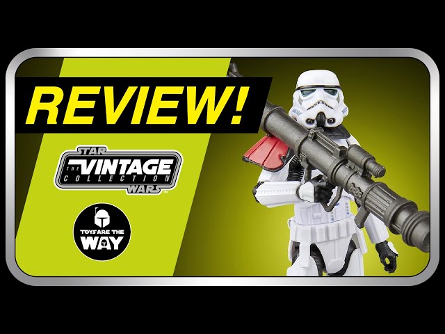 Vídeo relacionado con Star Wars La colección Vintage, Rocket Launcher Trooper, Jedi: Survivor, Figura Premium de 9,5 cm