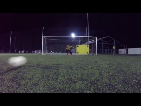 No.1 Goalkeeper Academy - WU15 GK Pia low diving drill training session - #1GkA