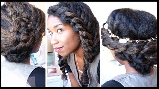 3 Cute + Chic Last Minute Natural Hairstyles | Naptural85