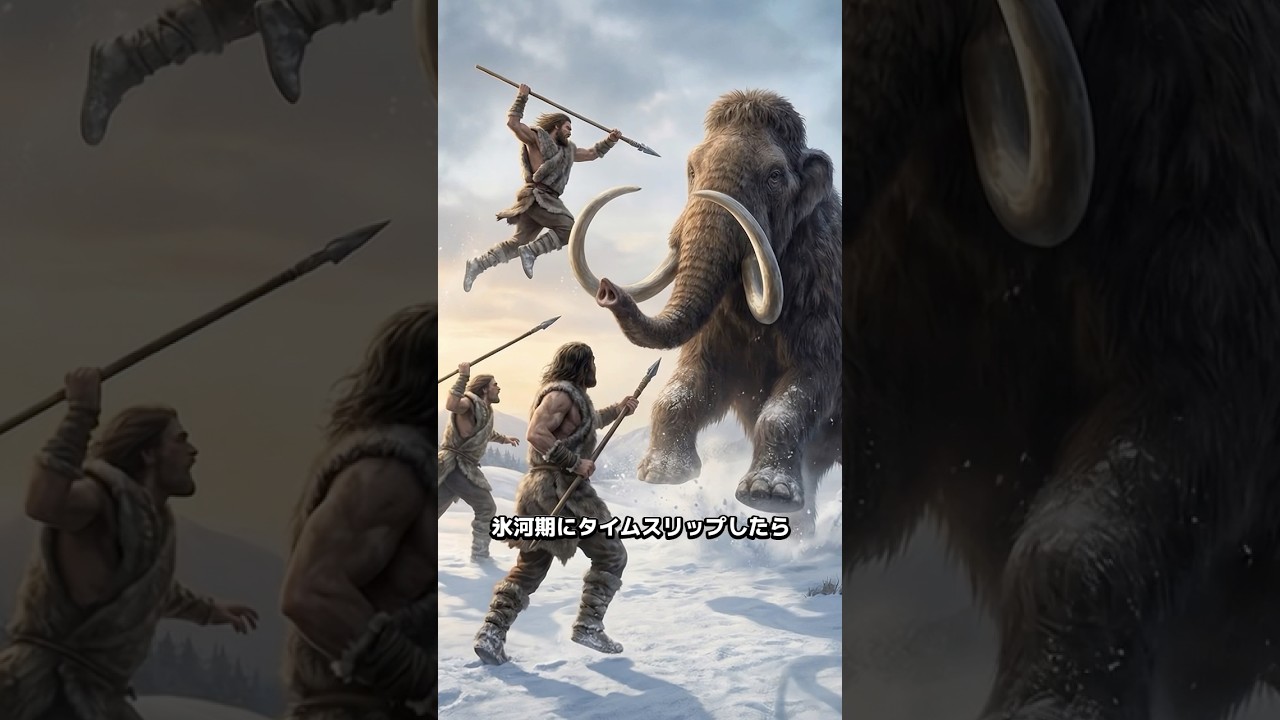 もし氷河期にタイムスリップしたら？ #1分でわかる #豆知識 #氷河期