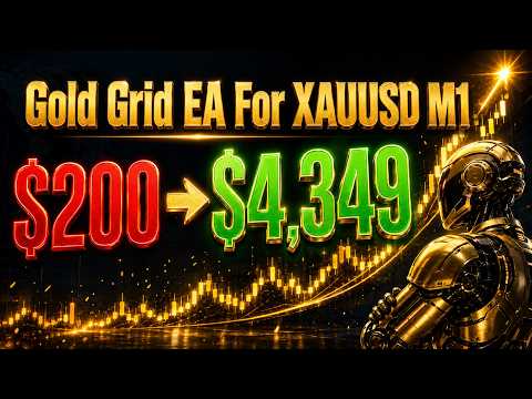 Video Gold Grid Ea For Xauusd M1