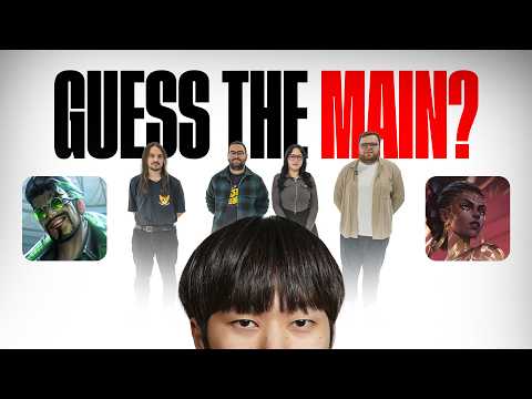 PRO GAMERS GUESS THE MAIN ONCE MORE | League of Legends Edition