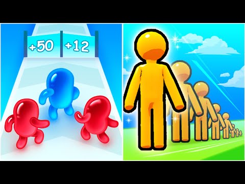 Join Blob Clash 3D vs Scale Man | Android iOS Mobile Gameplay Walkthrough