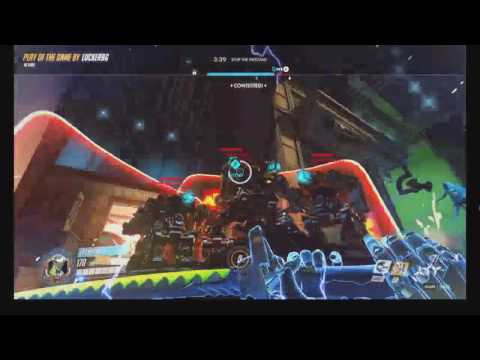 Overwatch Moment Genji killed all with Ana Nano Boost [POTG]