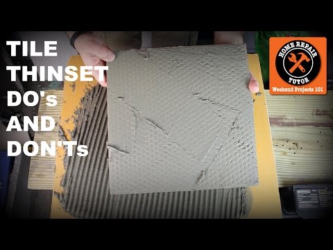 Thinset Dry Time - How To Discuss Thinset Dry Time - How To Discuss