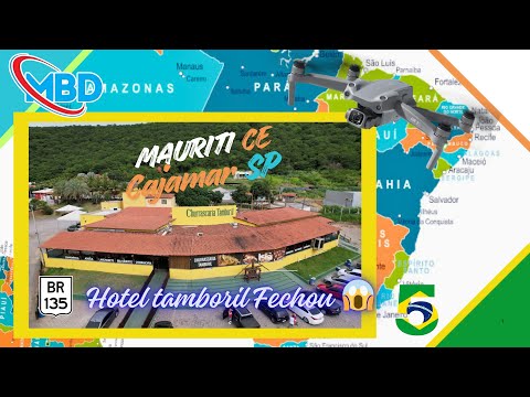 BRASIL 2026 VIAGEM MAURITI CE A CAJAMAR SP HOTEL TAMBURIL EM SALINAS MG FECHADO .