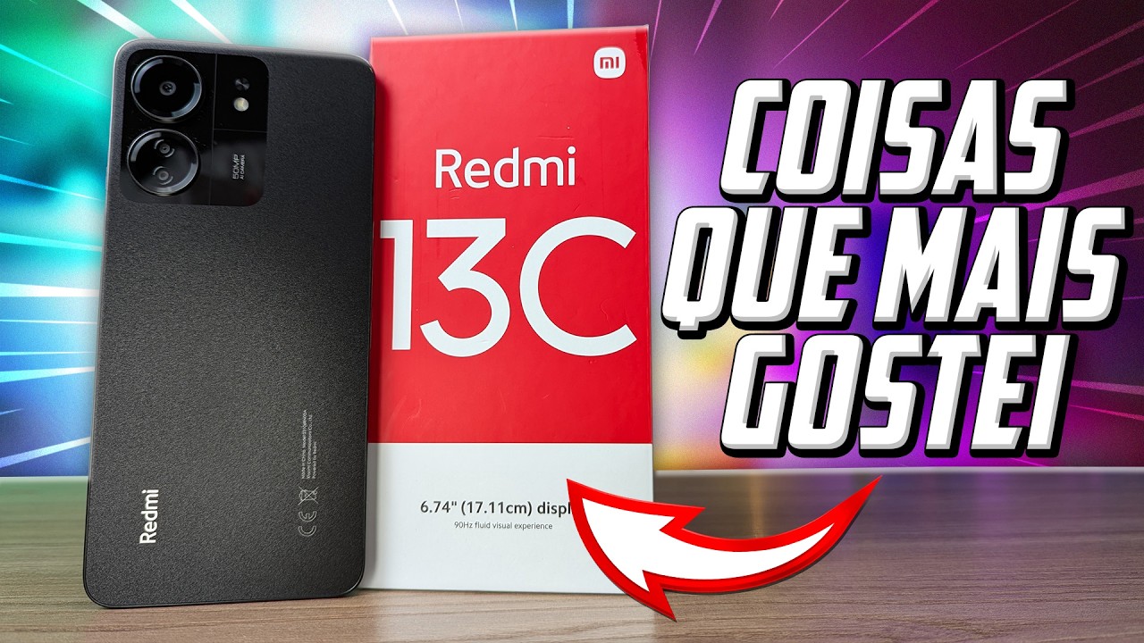 Miniatura da avaliação em vídeo de Smartphone Xiaomi Redmi 13C 128GB