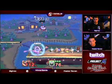 VS Weekly 9/10/14 - Winners Semis- Sighrax (Wario/C.Falcon) vs Master Raven (Mewtwo) - ProjectM