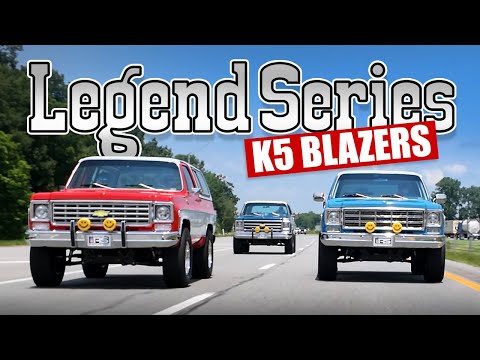 Triple Test Drive: Legend Series K5 Blazers by Roadster Shop