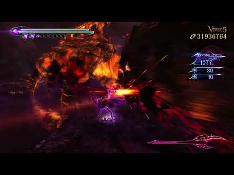 Bayonetta 2 - Freezing A Very Big Spider