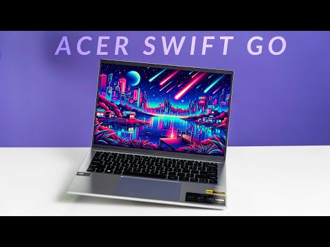 2024 Acer Swift Go Review - GREAT Battery life + Good Performance!