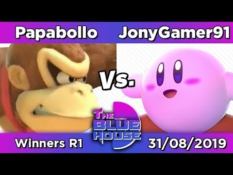 [The Blue House #1] Papabollo (DK) Vs. JonyGamer91 (Kirby) - Winners Round 1