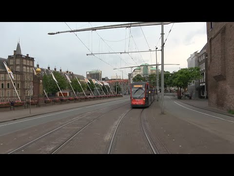 HTM tramlijn 1 Scheveningen Noord - Delft Tanthof | GTL8 3126 | 2020