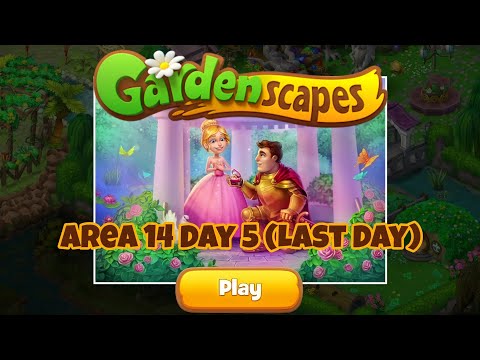 Will You Merry Me, Alex? | Area 14 Day 5 (Last Day) | GARDENSCAPES #gardenscapesgame #scapesgames