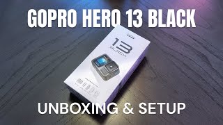 GoPro Hero 13 Black Unboxing והגדרה