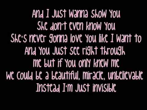 Taylor Swift - Invisible [Lyrics]