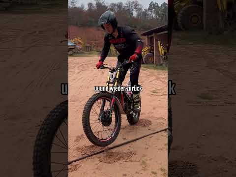 Improve your balance on the trial motorcycle - relocation challenge!