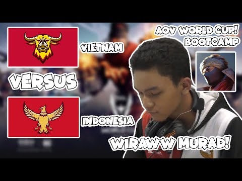 Akhirnya Wiraww Make MURAD! Indonesia VS Vietnam Match 2! AWC Bootcamp