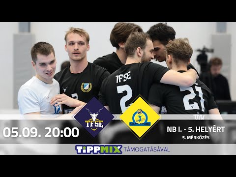TFSE – Szolnoki RK | Férfi Röplabda NBI. - 5. helyért - 5. mérkőzés |