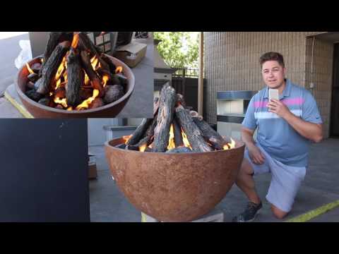 Grand Canyon Fire pit Bowl Log Outdoor Product Review