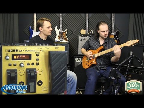 Boss GP-10 Guitar Processor Demo with Alex Hutchings & the Capt