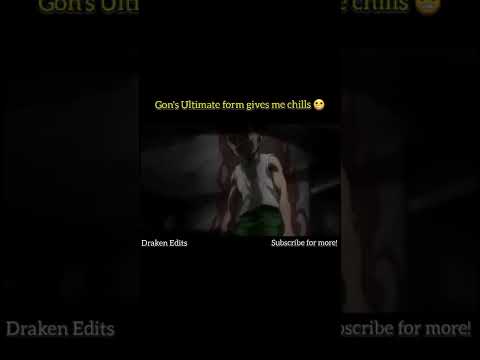 Gon's true power unleashed 🔥🔥 #shorts #viral #anime #hunterxhunter