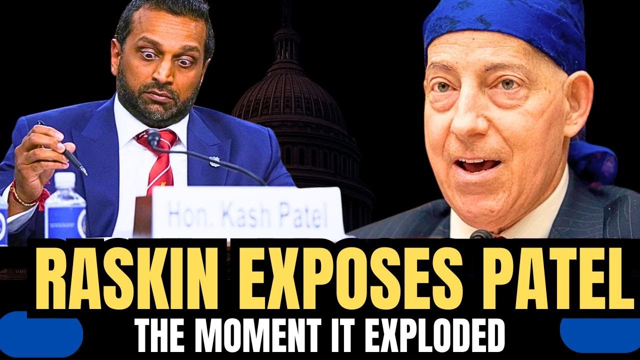 All Hell Breaks Loose: Raskin EXPOSES Kash Patel’s Flip on the Epstein Files