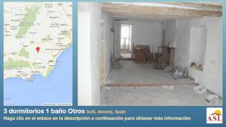 preview picture of video '3 dormitorios 1 baño Otros se Vende en Sufli, Almeria, Spain'