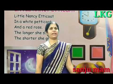 LKG ll LITTLE NANCY ETTICOAT ll Rhymes