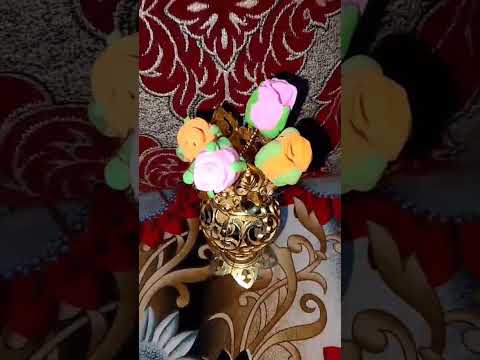 I Make it Clay art Beautiful Flowers 💐 by #Aiman & Muniba vlogs ❤️