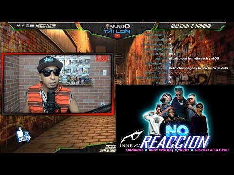 [Reaccion] Milly x Farruko x Sech x Miky Woodz x Gigolo Y La Exce - NO (Official Music Video)