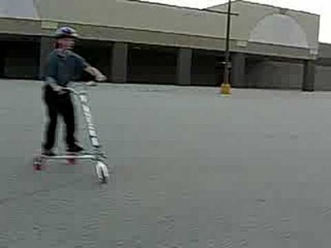 Triking Kobra ridden by blind man