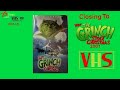 Closing To How The Grinch Stole Christmas 2001 VHS
