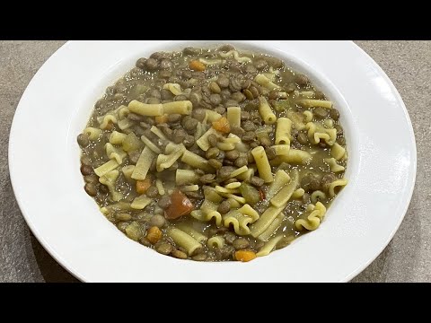 PASTA E LENTICCHIE CLASSICA DI NONNA