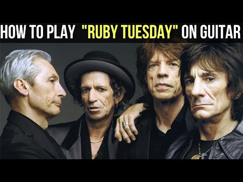 How to Play Ruby Tuesday on Guitar
