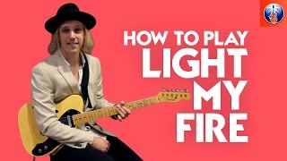 How to Play Light My Fire on Guitar - The Doors Guitar Song Lesson