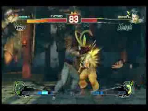 SSFIV - Abbas Show Time - HSN Le BushinRyu (Guy) VS Yashiro Le Sempai (Makoto)