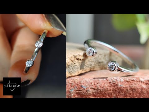 0.12CT Round Moissanite Band, Wedding Ring Set, Engagement Ring Classic Band Daily Wear Jewelry Gift