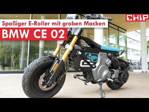 BMW CE 02 E-Roller im Test 2024: Teures Spielzeug mit viel zu knappem Atem | CHIP