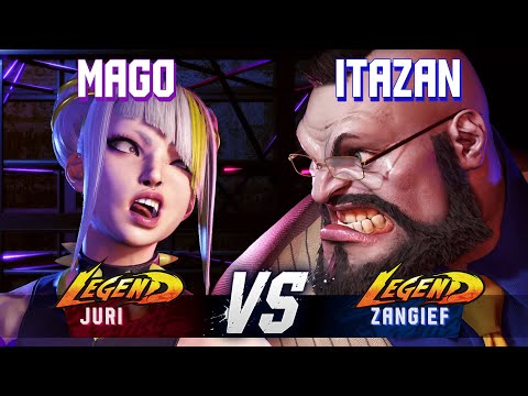 SF6 ▰ MAGO (Juri) vs ITAZAN (Zangief) ▰ High Level Gameplay
