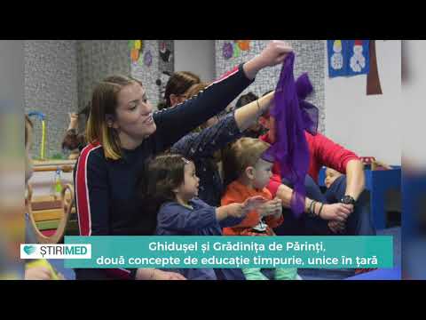 Ghidușel, conceptul unic în țară, unde se face educație timpurie 0-3 ani