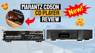 Video thumbnail for NEW Premium CD & Network Audio Player - Marantz CD 50n Review - Elevating Audio Excellence by TECHATOP