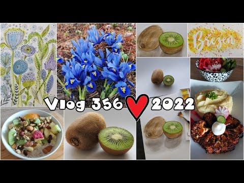 Vlog 356/22 - kiwi, květák, květiny