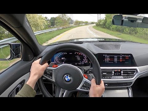 2021 BMW M3 Competition - POV Test Drive (Binaural Audio)