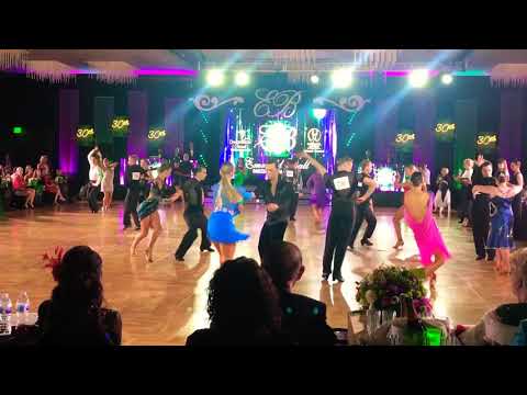 USA.Los Angels.Emerald Ball Dancesport Championships.Amatuer Lat.Dawid Michalak Myroslava Kaspruk