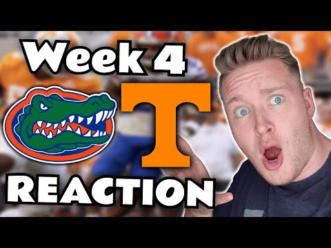 Swedish Soccer Fan Reaction to Tennessee vs Florida | College Football Week 4 2022 Highlights