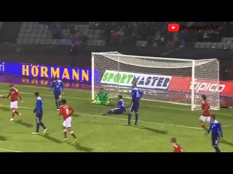 Lord Bendtner hattrick vs USA