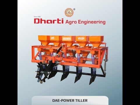 Power Tiller Operated Seed Cum Fertilizer Drill