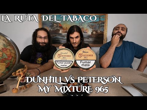 Tabaco de Pipa - My Mixture 965 - Dunhill vs Peterson